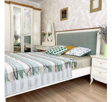 Двуспальная кровать Римини MUR-118-01/1 с мягкой вставкой Двуспальная кровать Римини MUR-118-01/1 с мягкой вставкой