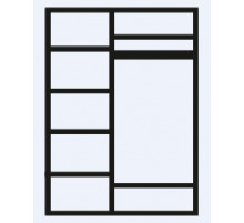 Трехстворчатый шкаф для одежды Амели АМШ2/3 (дуб) Трехстворчатый шкаф для одежды Амели АМШ2/3 (дуб)